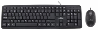 Klaviatūra un pele Titanum Salem TK106 Black