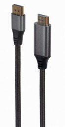 Gembird Premium Series DisplayPort Male - HDMI Male 4K 1.8