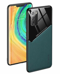 Mocco Lens Leather Back for Xiaomi Mi 11 Green