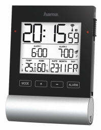Hama Black Line Radio Alarm