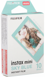 Fujifilm Instax mini Sky Blue Frame 10 Sheets