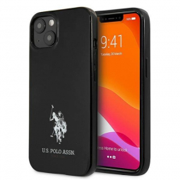 US Polo Assn Back Case for Apple iPhone 13 Mini Black