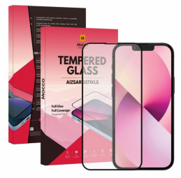 Mocco Full Glue Signature Edition Tempered Glass for Apple iPhone 13 Mini Black
