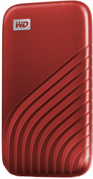 Ārējais SSD disks Western Digital My Passport 2TB Red