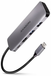 Axagon USB-C Combo 5in1 hub HMC-5
