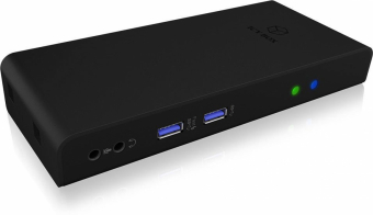 Icy Box IB-DK2251AC 11-in-1 USB 3.0 Type-A + Type-C Dock