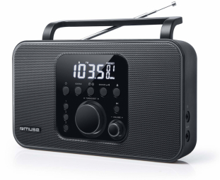 Muse M-091R FM/MW Portable PLL radio