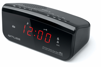 Muse M-12 CR Dual alarm clock radio PLL