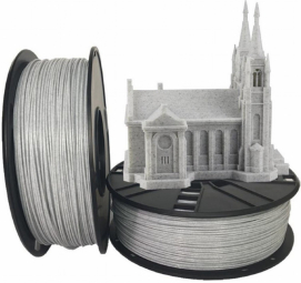 3D Printera izejmateriāls Gembird PLA Marble Filament 1.75 mm 1 kg