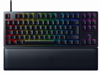 Razer Huntsman V2 Tenkeyless Purple Switch Black