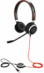 Jabra Evolve 40 Duo MS Black