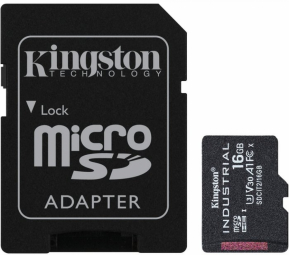 Kingston Industrial MicroSDHC 16 GB
