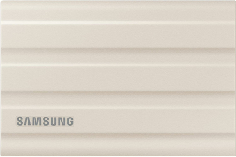 Ārējais SSD disks Samsung T7 Shield 1TB Beige
