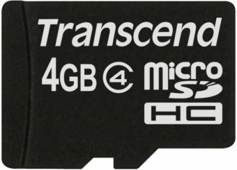 Transcend 4GB MicroSDHC