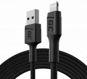Green Cell GC PowerStream USB-A - Lightning Fast Charging Cable 1.2m