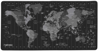 Natec Time Zone Map Maxi Black