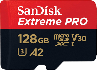 Atmiņas karte SanDisk Extreme PRO 128GB MicroSDXC