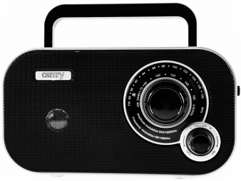 Camry Portable Radio CR 1140 Black