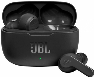 Headphones JBL Wave 200 TWS Black