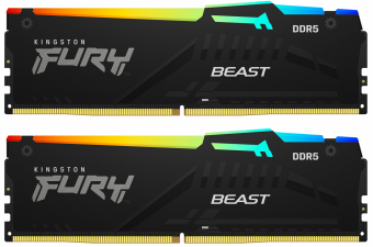 RAM Kingston Fury Beast RGB 32GB Black