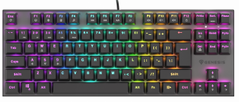 Klaviatūra Genesis THOR 303 TKL Black