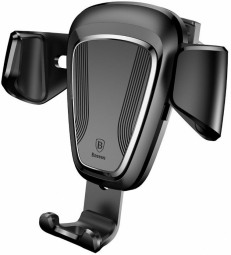 Telefona turētājs Baseus Gravitational Grip on the Car Grid Black