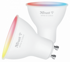 LED spuldze Trust WiFi LED Spot GU10 White & Colour (Duo-pack)