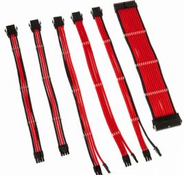 PSU Cable Extenders Kolink Core 6 Cables Red