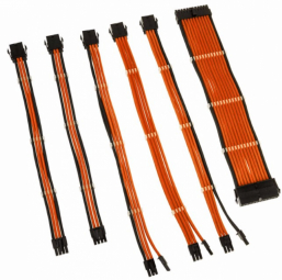 PSU Cable Extenders Kolink Core 6 Cables Orange