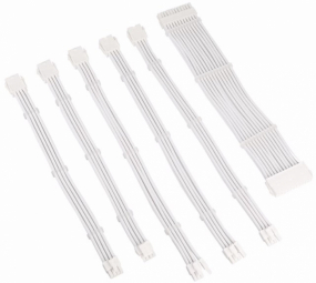 PSU Cable Extenders Kolink Core 6 Cables White