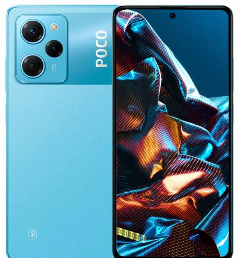 Viedtālrunis Poco X5 256GB Blue (MZB0D6HEU)