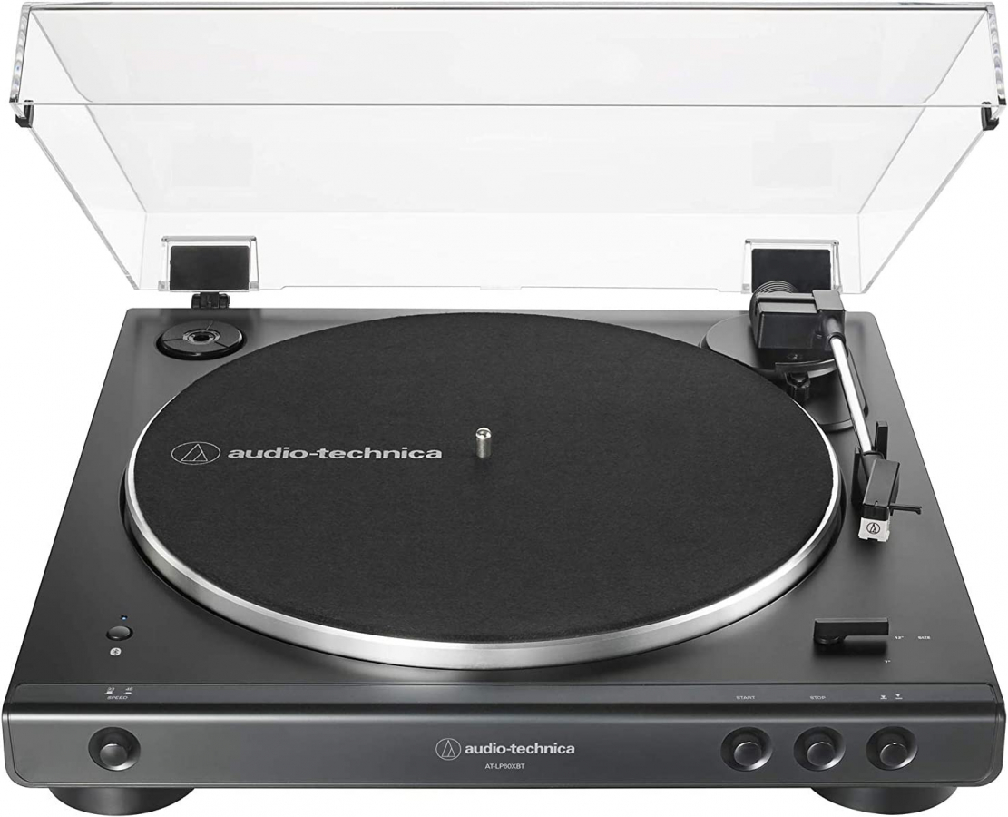 Plašu atskaņotājs Audio Technica LP60XBT Black (AT-LP60XBTBK)