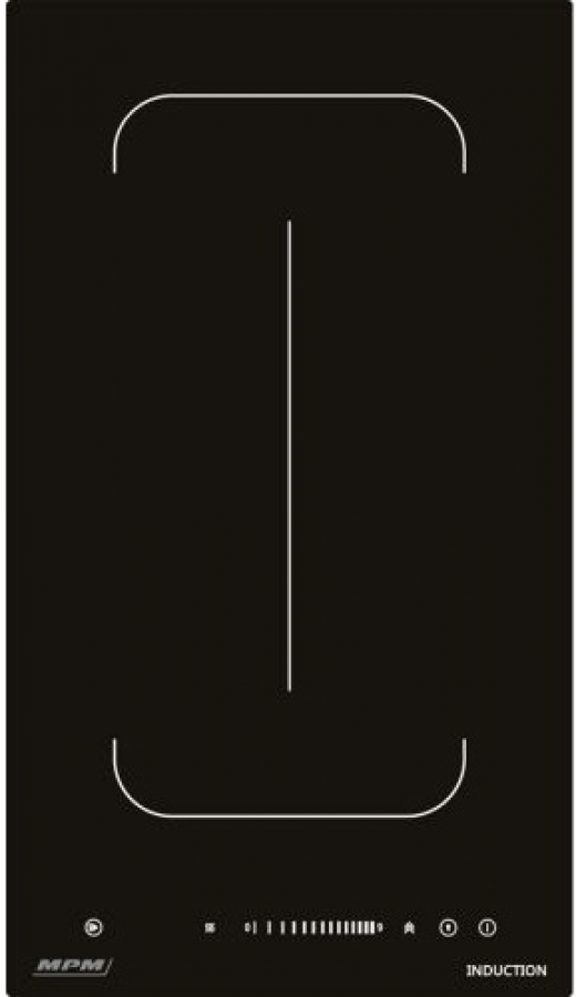 Indukcijas plīts MPM MPM-30-IM-09 Black (MPM-30-IM-09)
