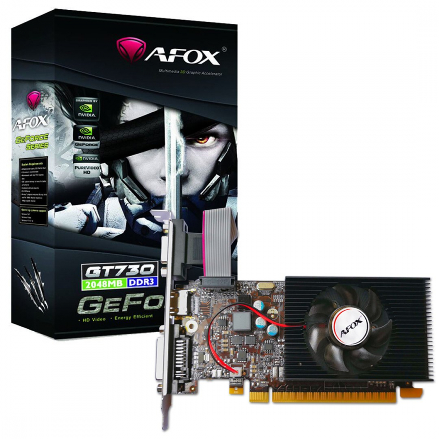 Videokarte Afox GeForce GT 730 (AF730-1024D3L7-V1)