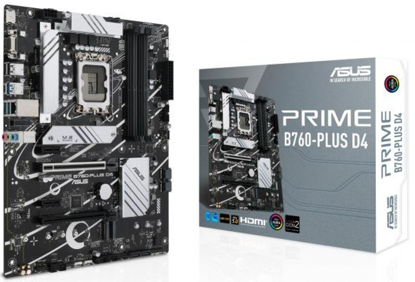 Pamatplate Asus PRIME B760-PLUS D4 (PRIMEB760-PLUSD4)