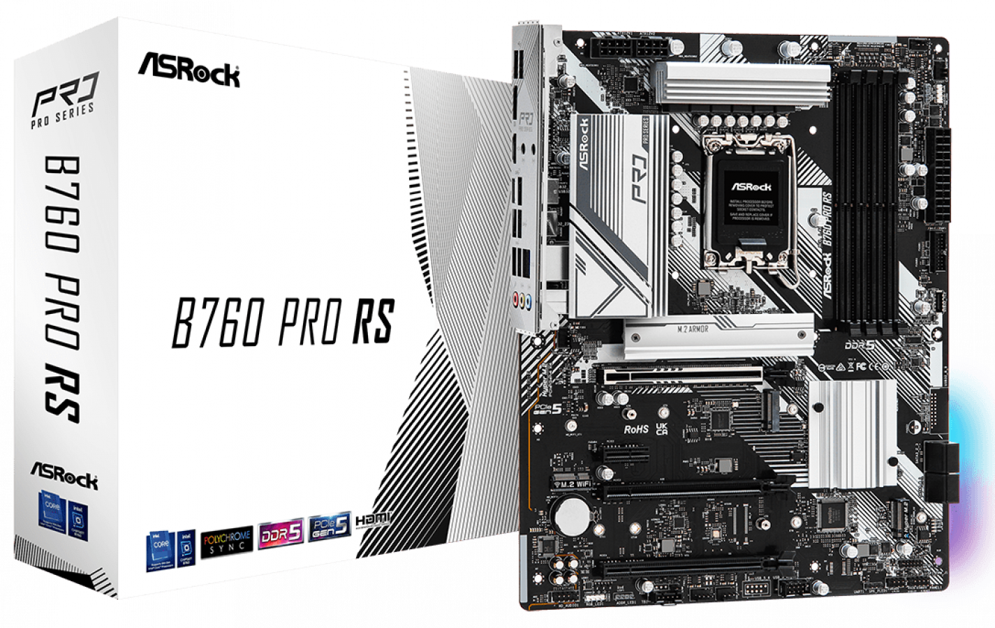 Pamatplate Asrock B760 Pro RS (90-MXBKS0-A0UAYZ)