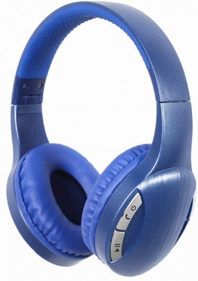 Austiņas Gembird Bluetooth stereo headset Blue (BTHS-01-B)