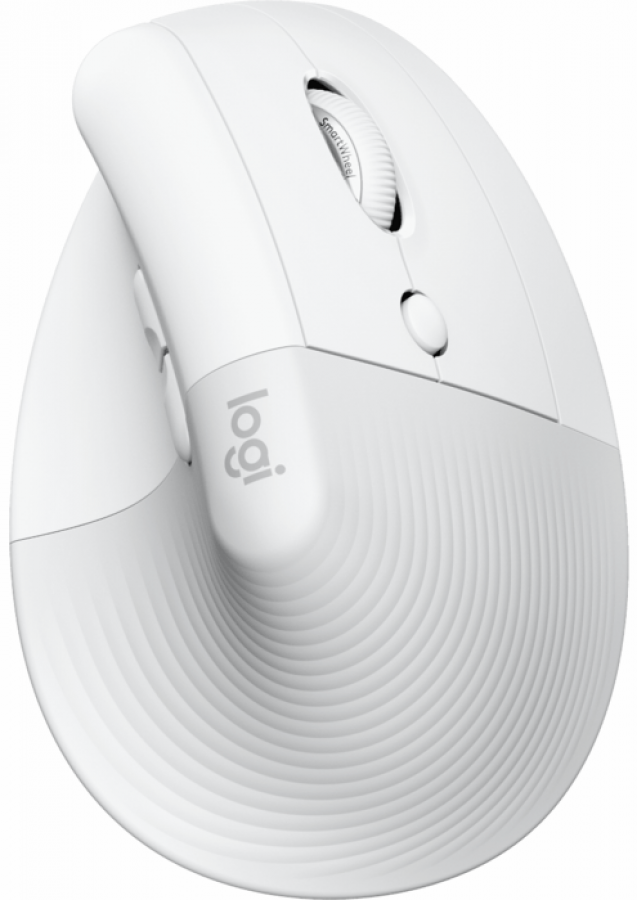 Computer mouse Logitech Lift Vertical Mouse White (910-006496)