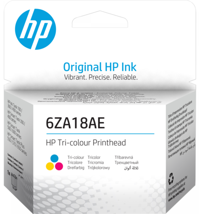 Printhead HP HP 6ZA18AE Tri-color (6ZA18AE)
