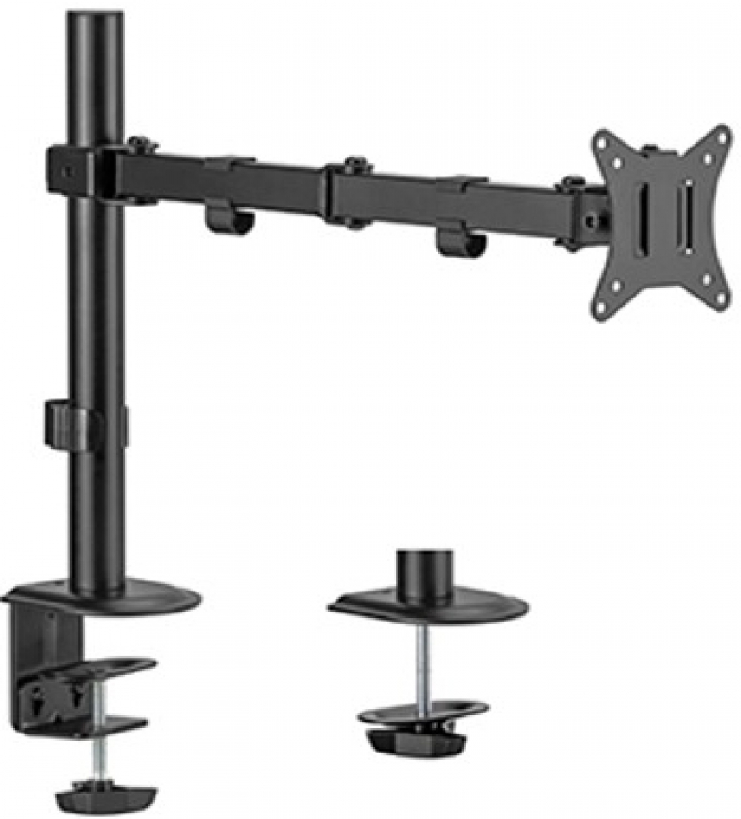 Monitor Mount Gembird Adjustable Desk Display Mounting Arm 17”-32” (MA-D1-01)