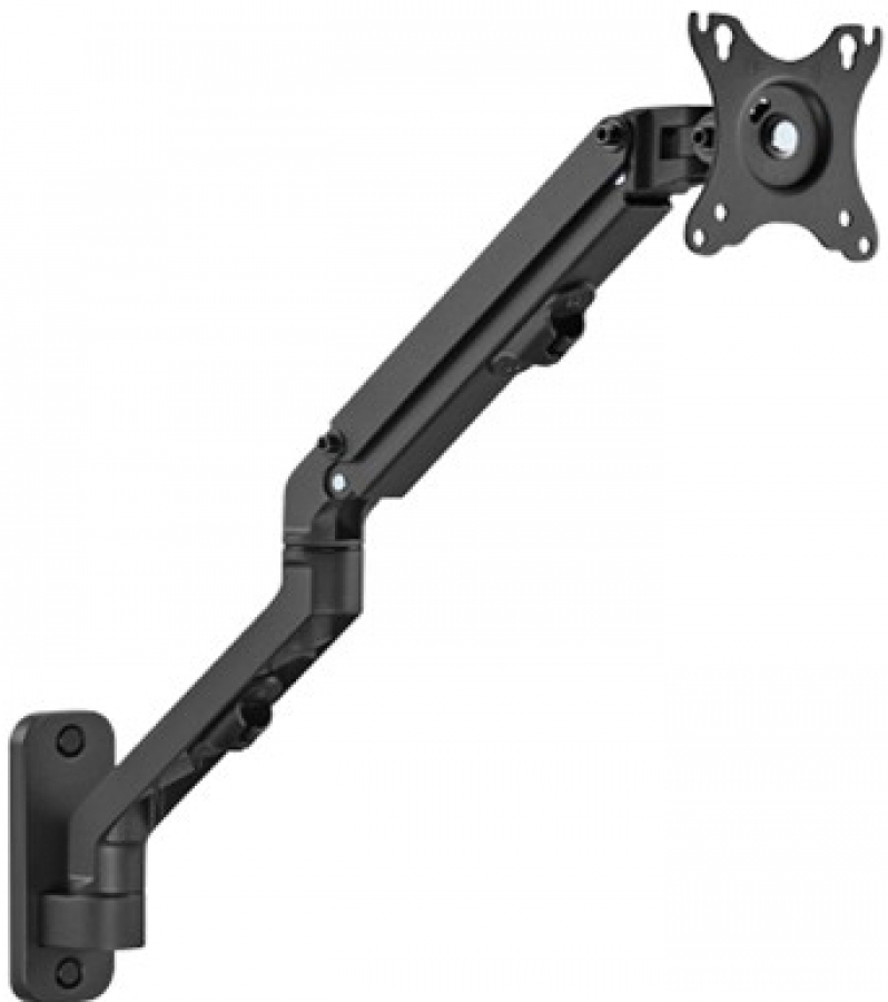 Monitora stiprinājums Gembird Adjustable Wall Display Mounting Arm 27” (MA-WA1-02)