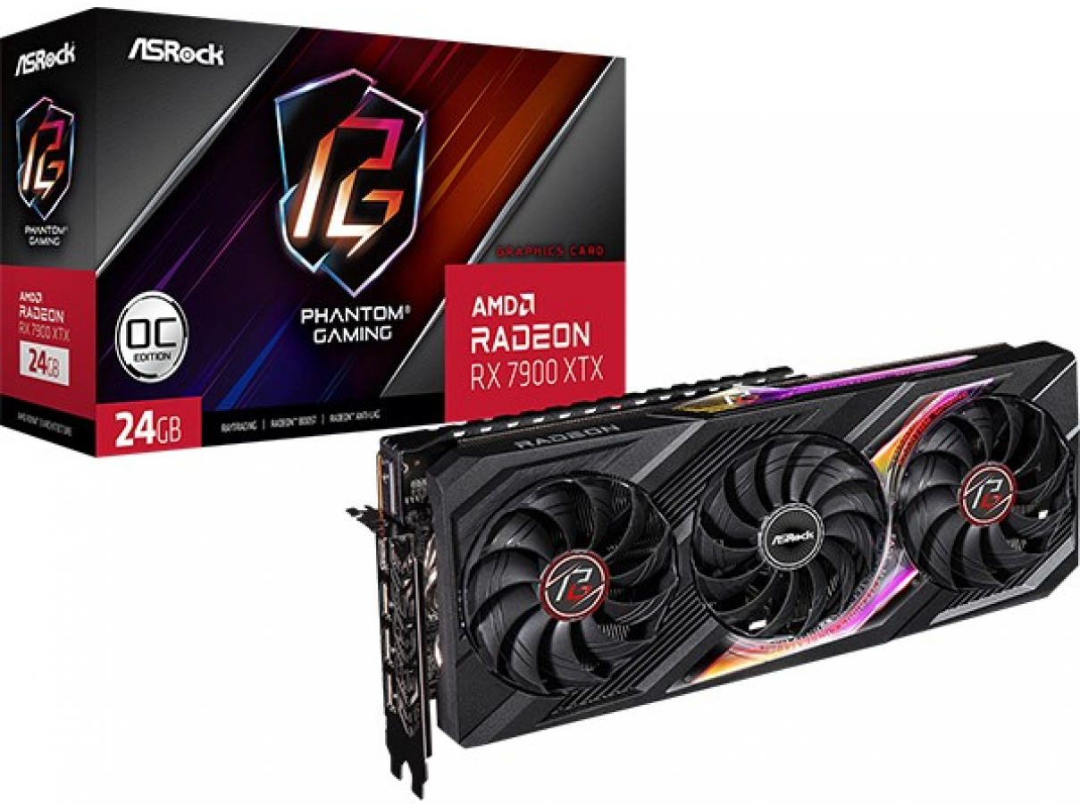 Videokarte AMD Radeon RX 7900 XTX 24 GB (RX7900XTX PG 24GO)