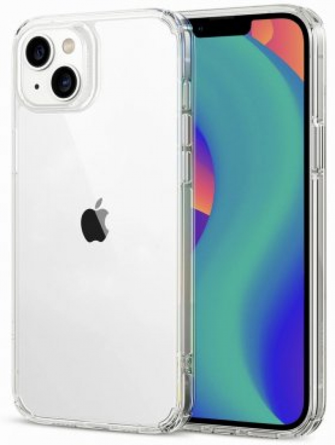 Apvalks Mocco Ultra Back Case 1mm Apple IPhone 14 Plus Caurspīdīgs (MO-BC1MM-IP-14PL-TR)