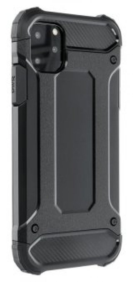 Apvalks Mocco Trust Armored Shockproof Carbon Samsung Galaxy S23 Plus Melns (MO-ARC-S23PL-BK)