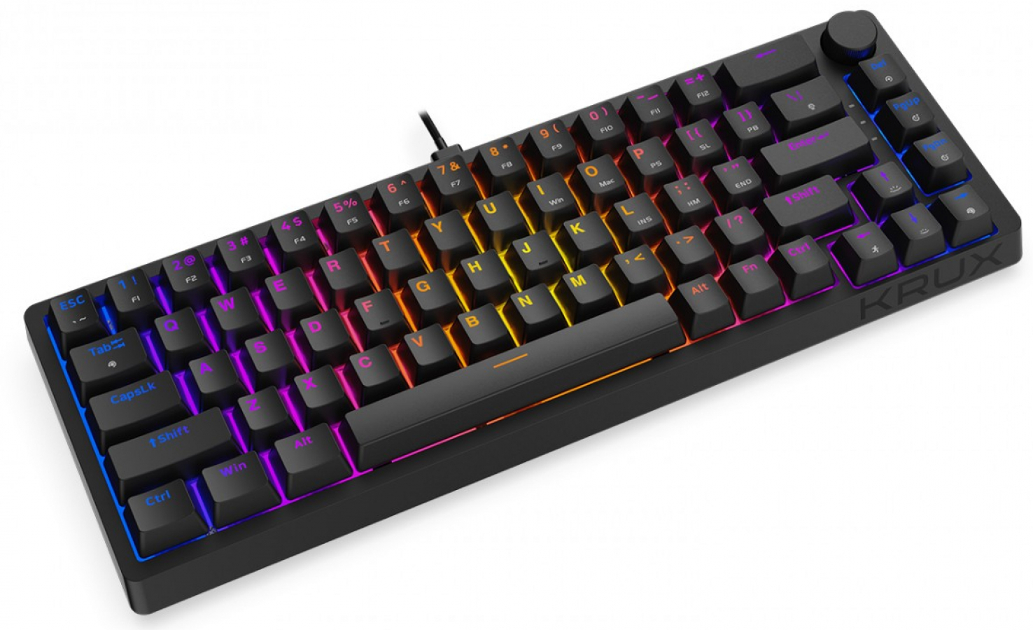 Keyboard Krux ATAX 65% Pro RGB Outemu Red (KRX0126)