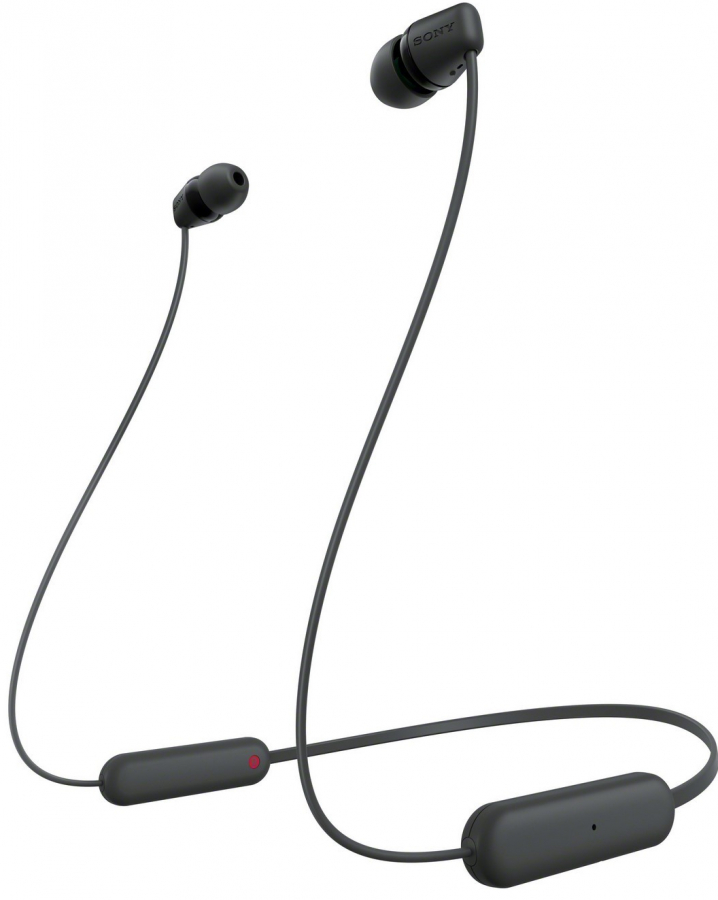 Austiņas Sony WIC100 Black (WIC100B.CE7)