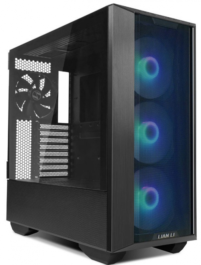 Datora korpuss Lian Li LANCOOL III RGB Black (LANCOOL III RGB BLACK)