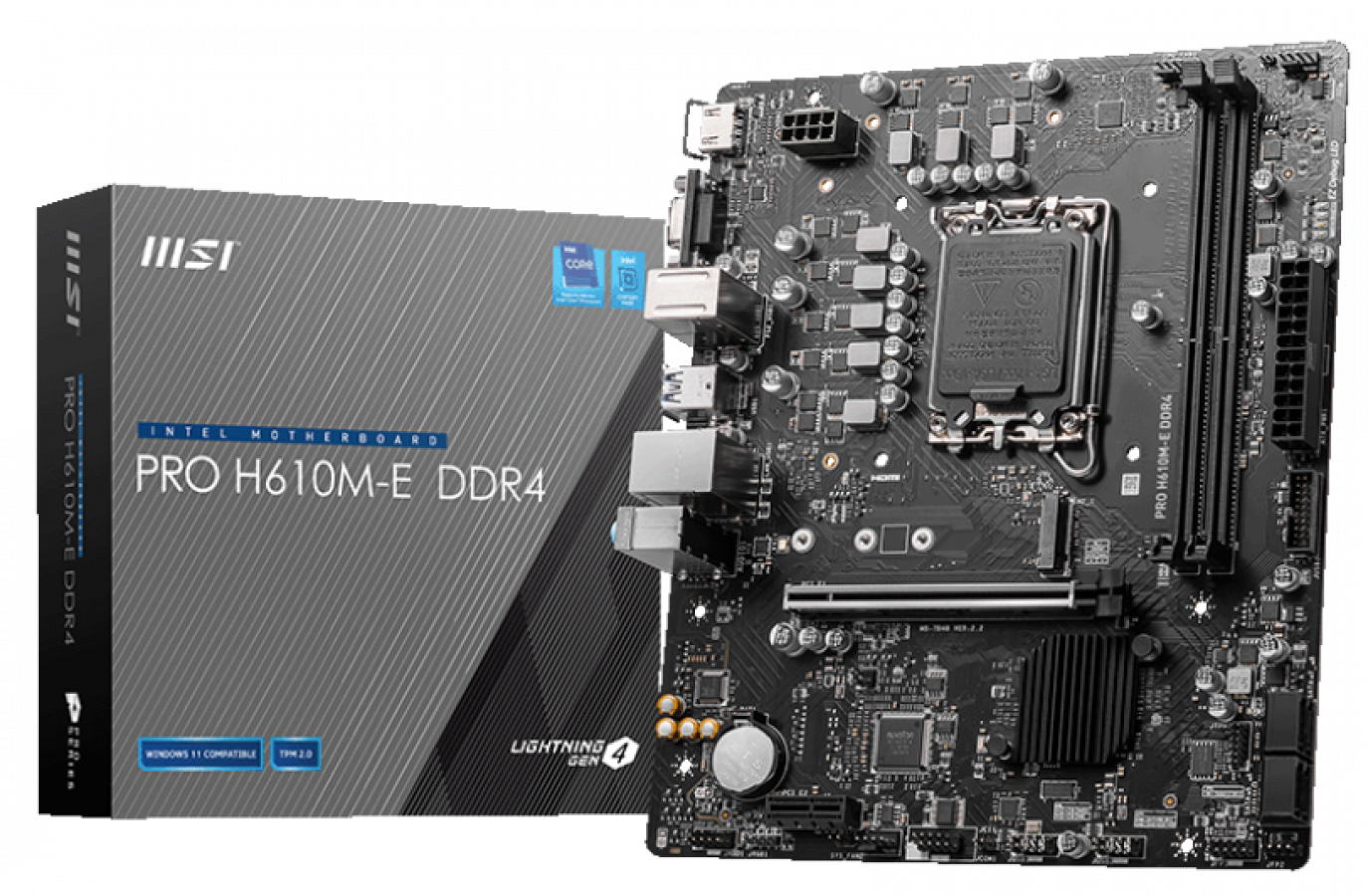 Motherboard MSI PRO H610M-E DDR4 (7D48-007)