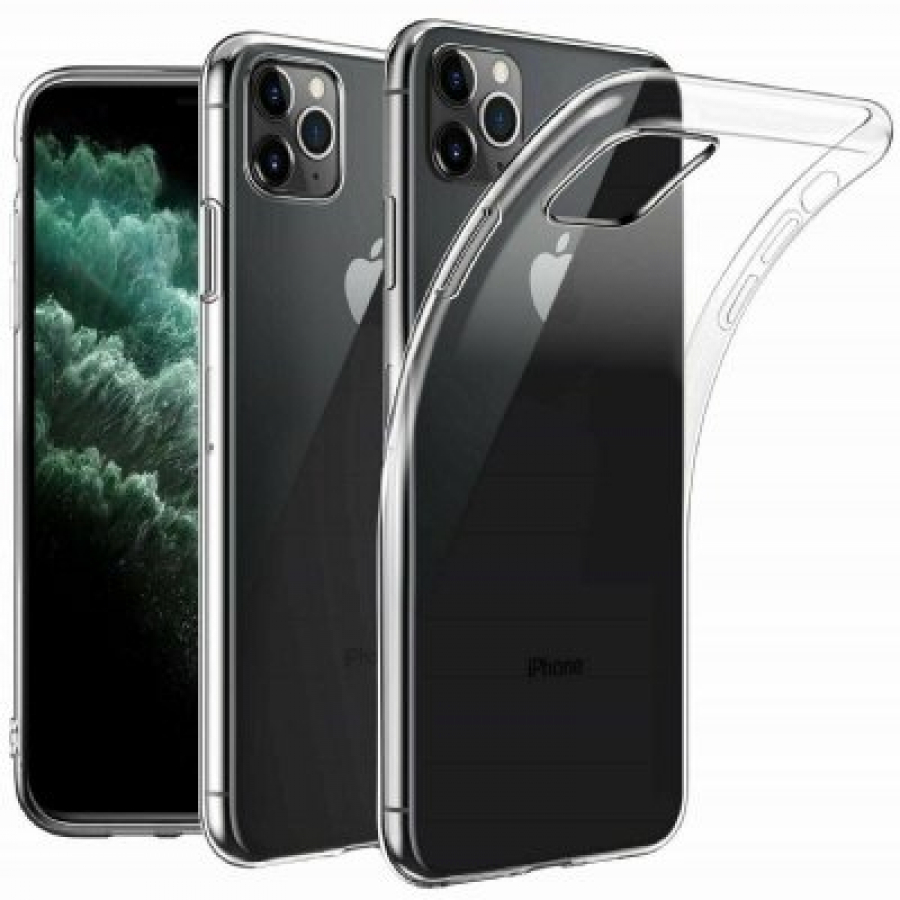 Apvalks Mocco Ultra Back Case 1 mm Apple iPhone 14 Pro Caurspīdīgs (MO-BC1MM-IP-14PR-TR)