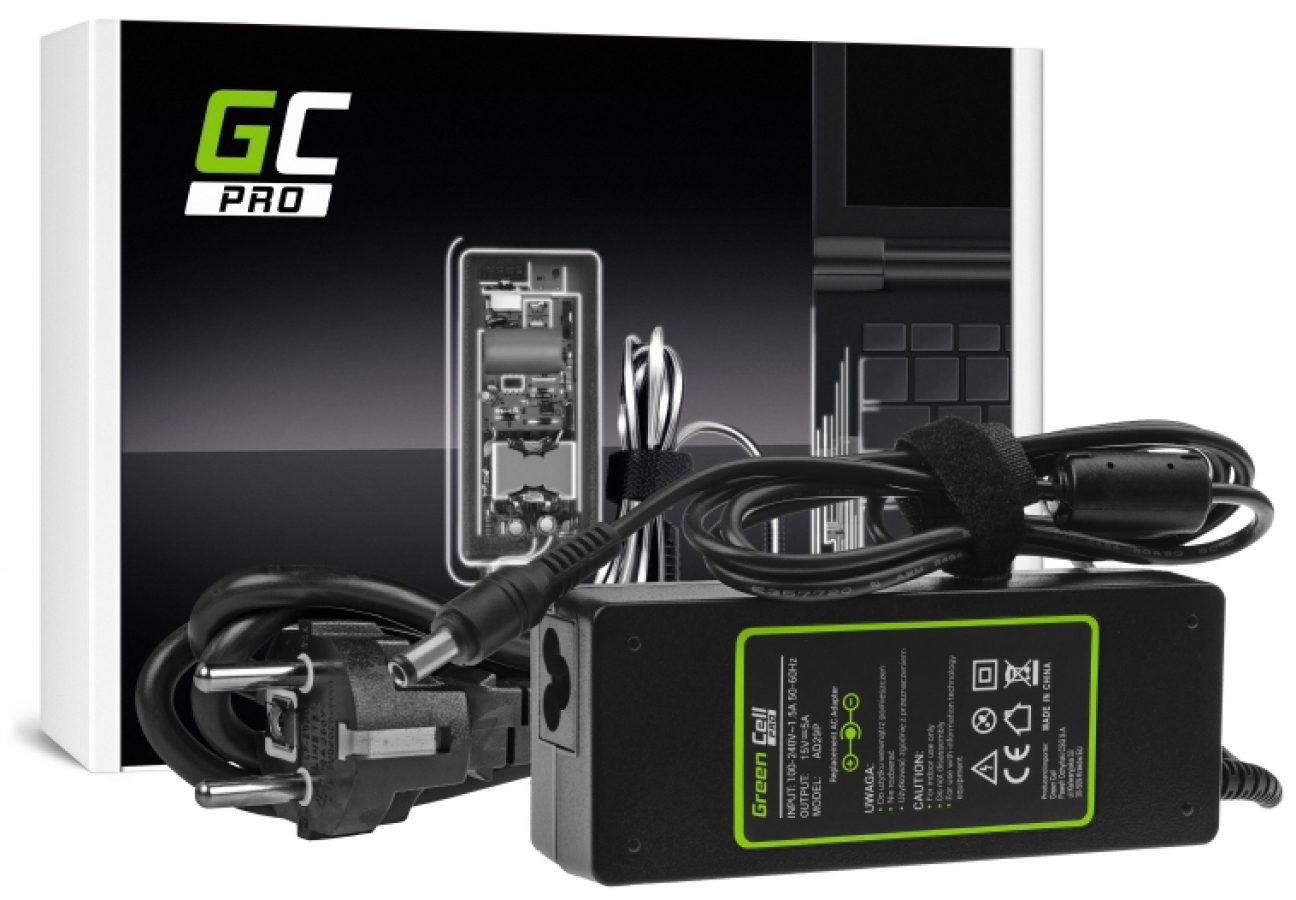 Lādētājs Green Cell PRO for Toshiba 75W (AD29P)